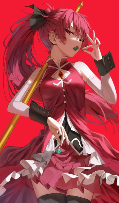 《魔法少女小圆》佐仓杏子高清手机壁纸