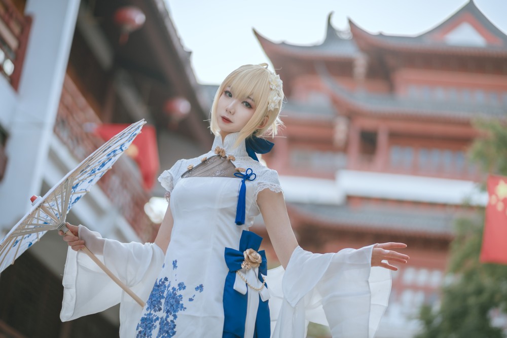 封疆疆vSaber旗袍