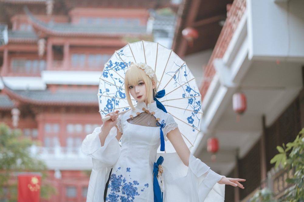 封疆疆vSaber旗袍