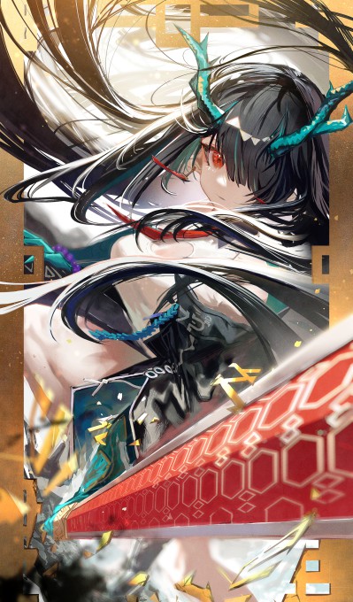 《明日方舟》夕高清手机壁纸