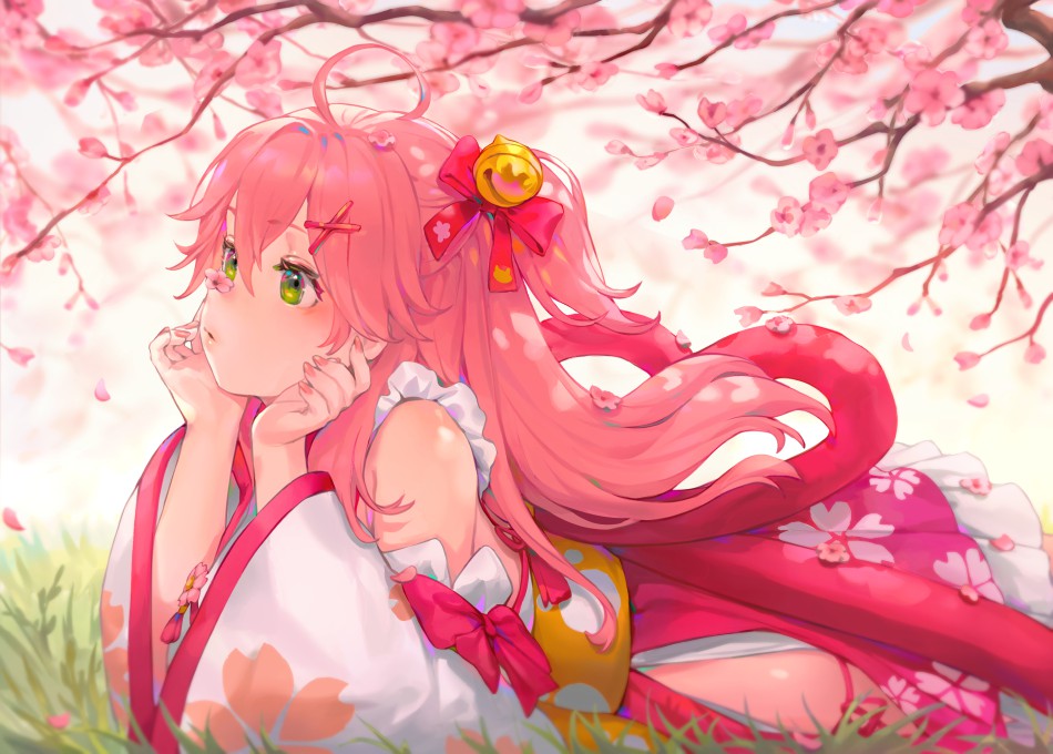 樱巫女2k电脑桌面壁纸