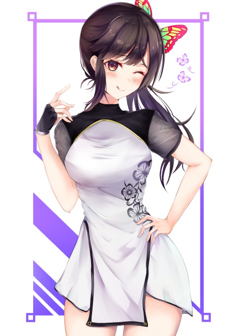 《鬼灭之刃》栗花落香奈乎4k手机壁纸