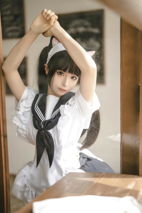 蠢沫沫猫猫女仆(4320x6480)