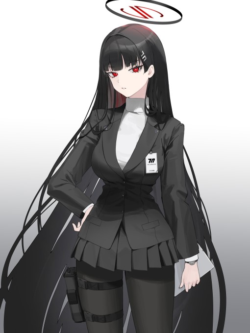 《碧蓝档案》调月里约5k手机壁纸
