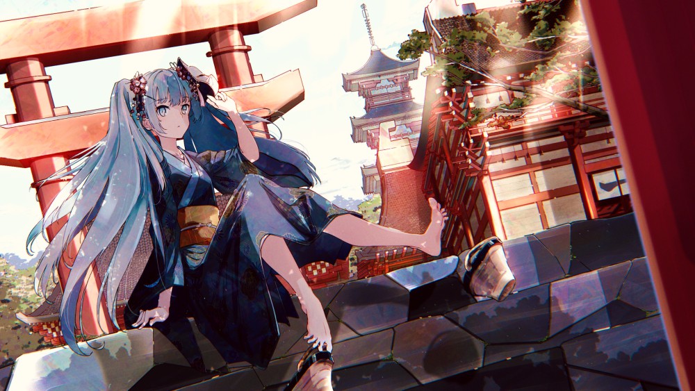 初音未来2k电脑桌面壁纸