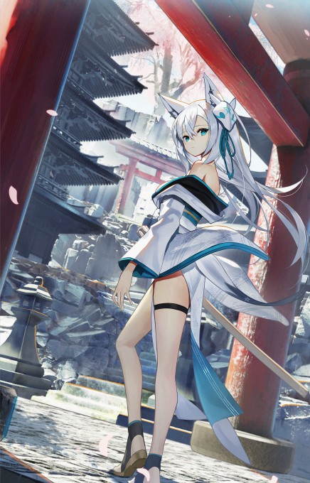 白上吹雪高清手机壁纸