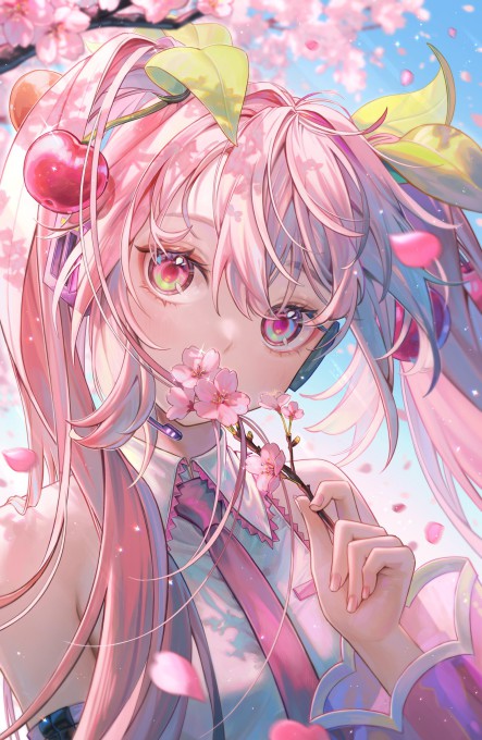 初音未来高清手机壁纸(1335x2048)
