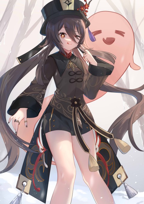 《原神》胡桃2k手机壁纸