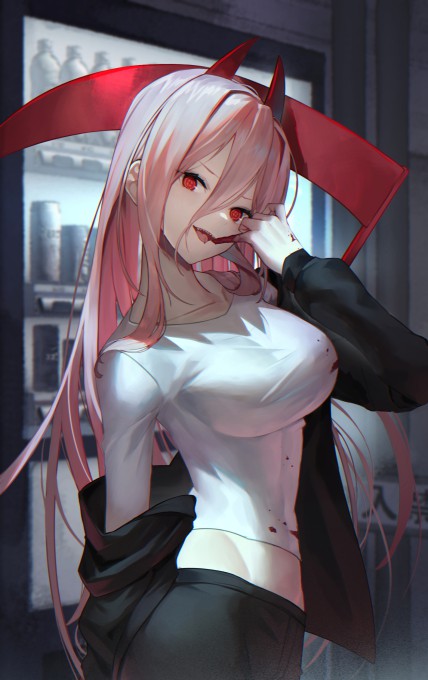 《电锯人》帕瓦高清手机壁纸(1573x2500)