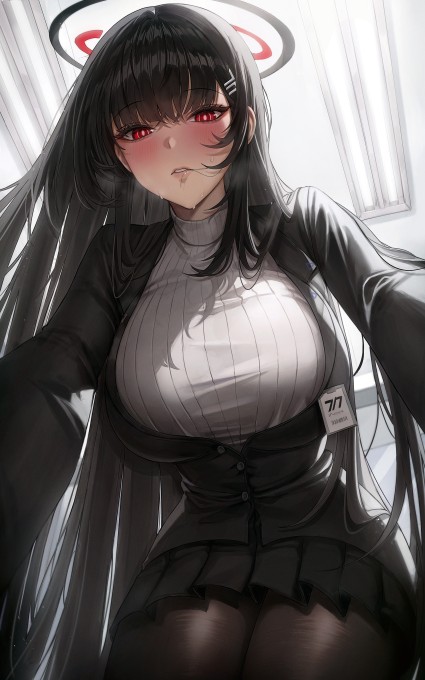 《碧蓝档案》调月里约4k手机壁纸
