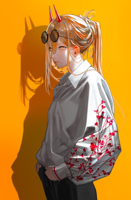《电锯人》帕瓦2k手机壁纸