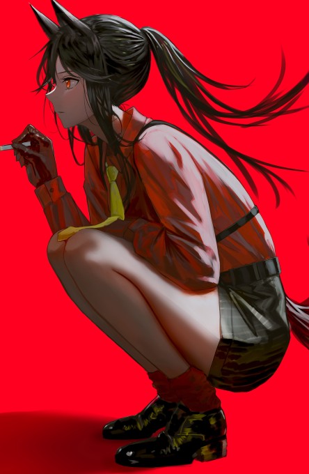 《明日方舟》德克萨斯4k手机壁纸