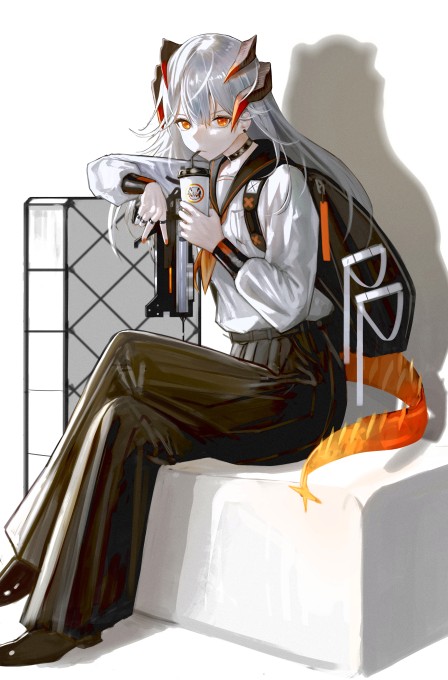 《明日方舟》塞雷娅5k手机壁纸