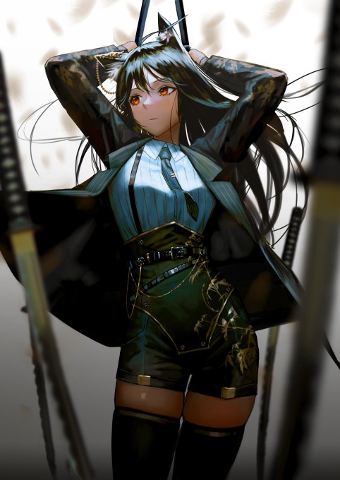 《明日方舟》德克萨斯4k手机壁纸