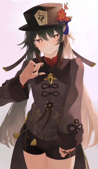 《原神》胡桃6k手机壁纸