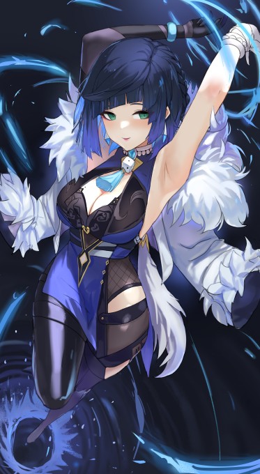 《原神》夜兰5k手机壁纸