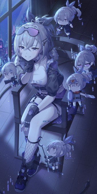 《崩坏：星穹铁道》银狼4k手机壁纸
