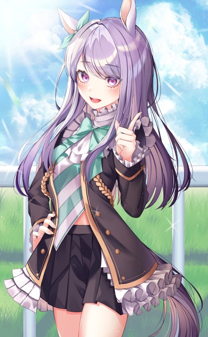 《赛马娘》目白麦昆4k手机壁纸