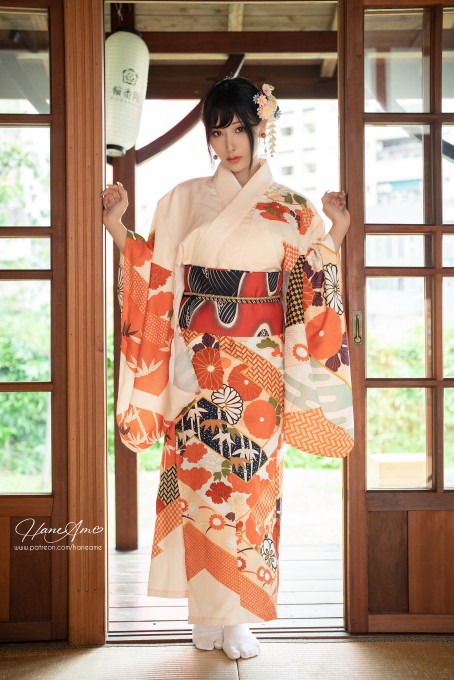 雨波和服