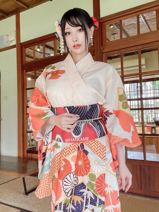 雨波和服