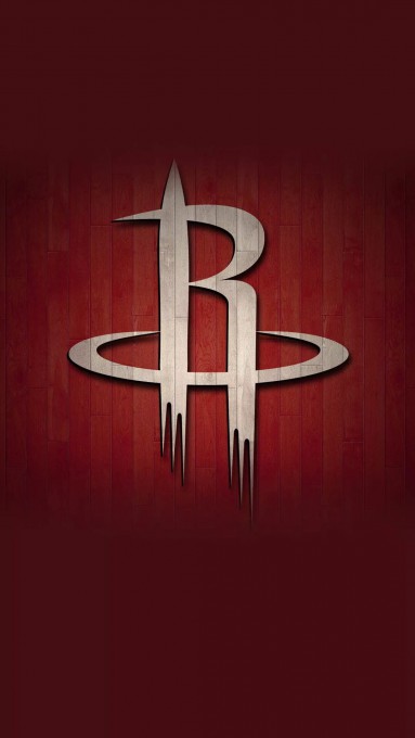 NBA火箭球队标志手机高清壁纸