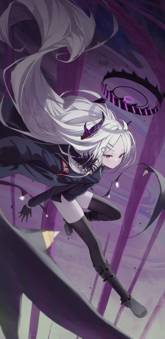 《碧蓝档案》空崎日奈2k手机壁纸