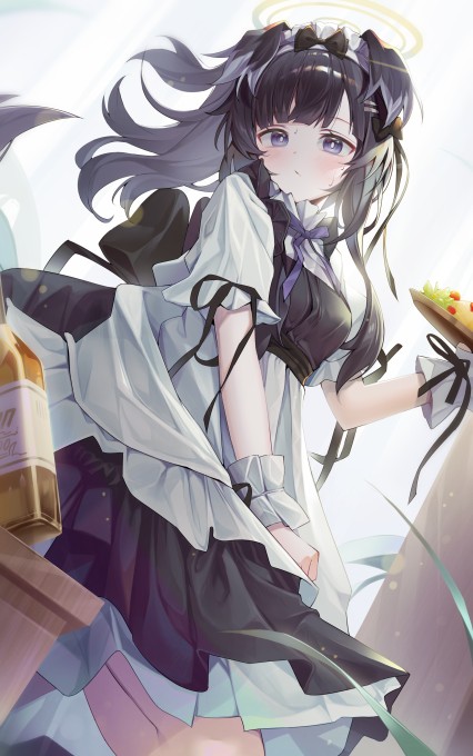 《碧蓝档案》猫塚响2k手机壁纸(2392x3815)