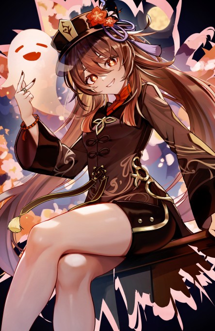 《原神》胡桃2k手机壁纸