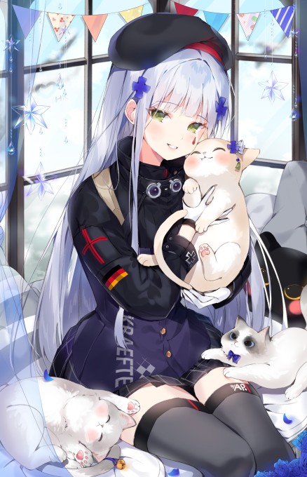 《少女前线》HK4162k手机壁纸