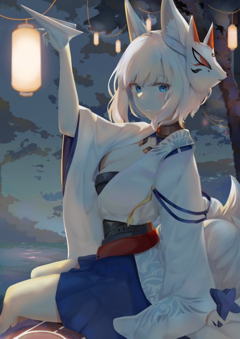 《碧蓝航线》加贺2k手机壁纸