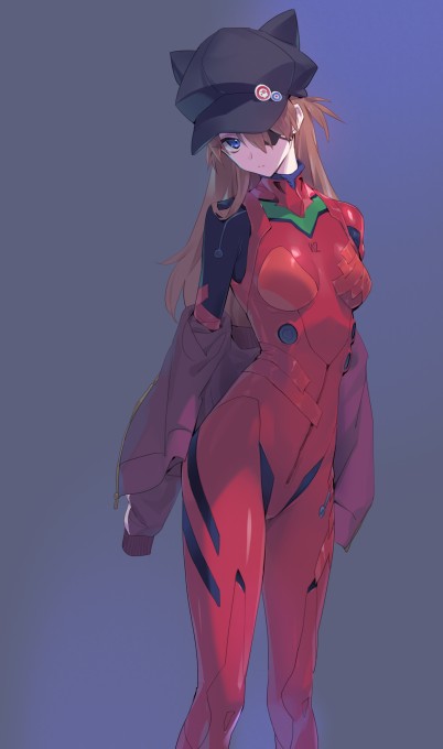 《新世纪福音战士》惣流·明日香·兰格雷2k手机壁纸