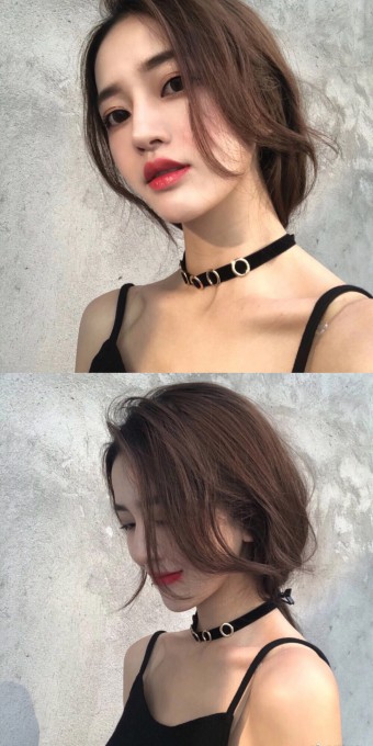 吊带美女拼接高清壁纸