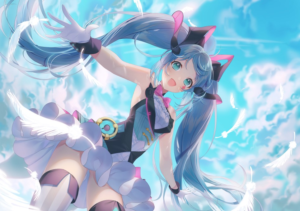 初音未来6k电脑桌面壁纸