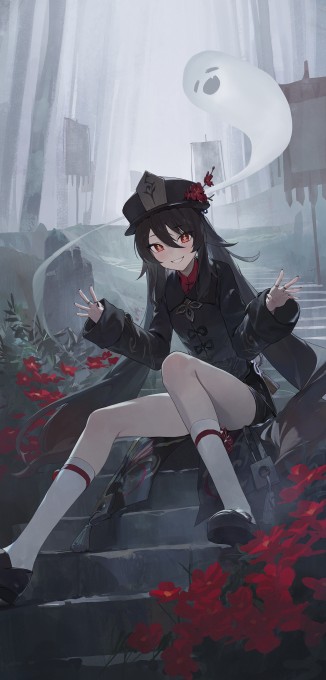 《原神》胡桃2k手机壁纸