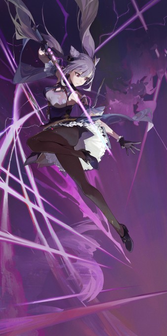《原神》刻晴2k手机壁纸