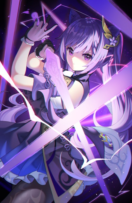 《原神》刻晴4k手机壁纸
