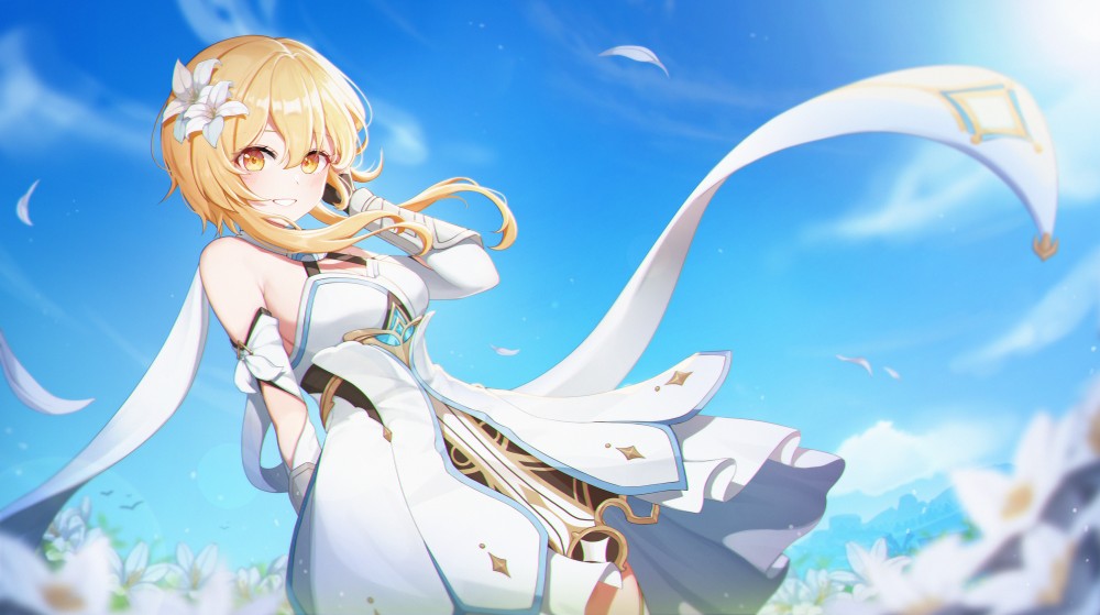 《原神》荧2k电脑桌面壁纸(3000x1676)