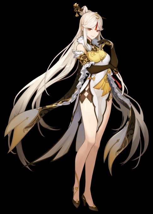 《原神》凝光5k手机壁纸(3840x5370)