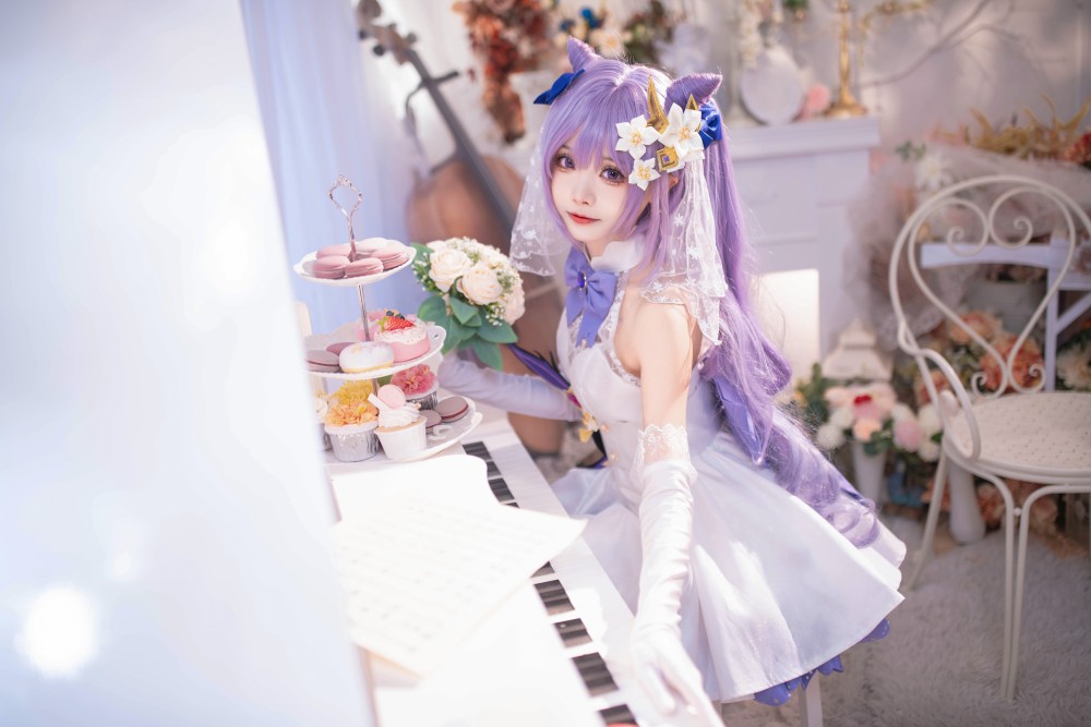 艾西Aiwest刻晴花嫁