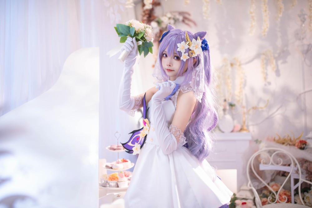 艾西Aiwest刻晴花嫁