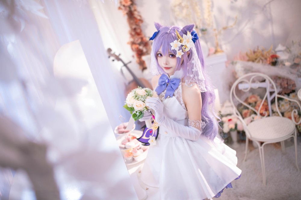 艾西Aiwest刻晴花嫁(9504x6336)