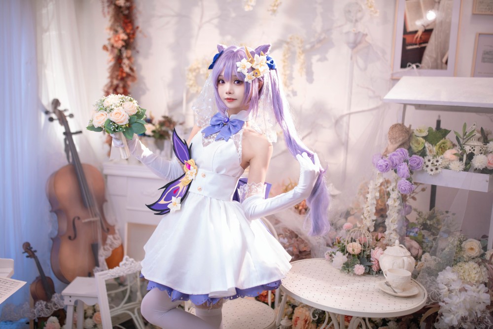 艾西Aiwest刻晴花嫁(9504x6336)