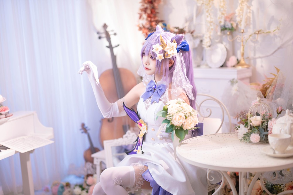 艾西Aiwest刻晴花嫁