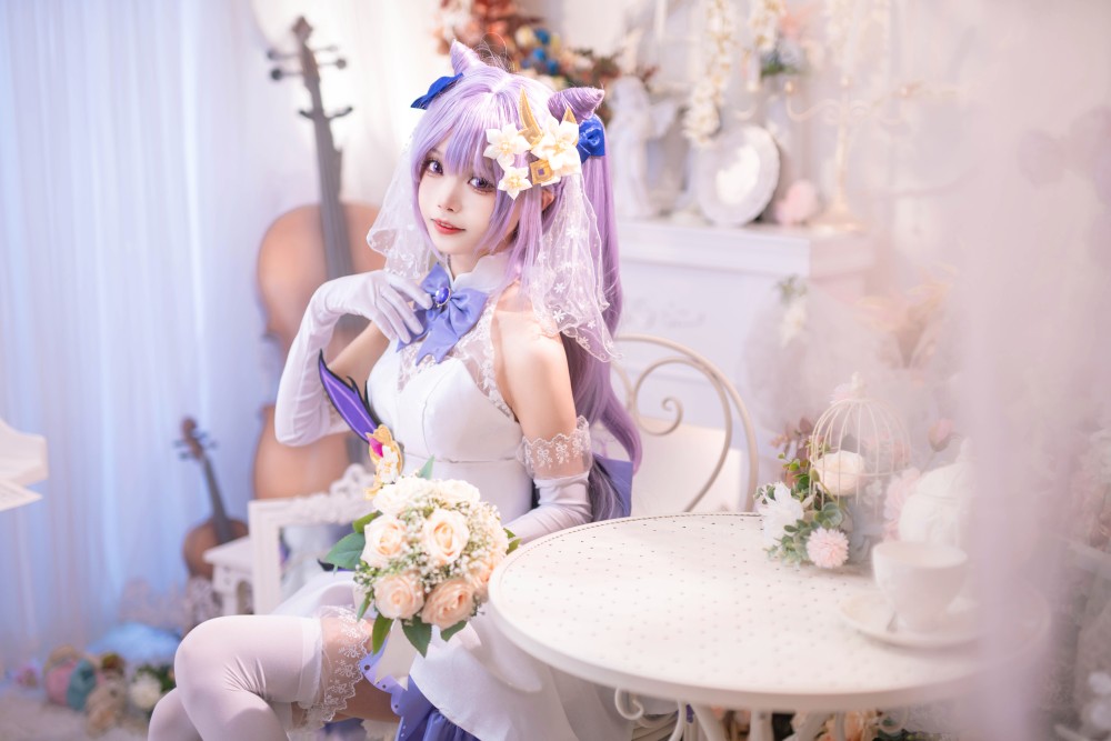 艾西Aiwest刻晴花嫁
