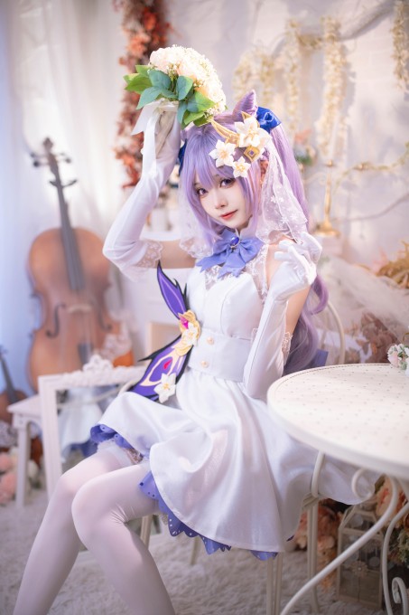 艾西Aiwest刻晴花嫁