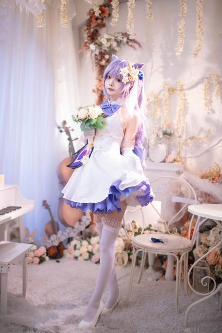 艾西Aiwest刻晴花嫁