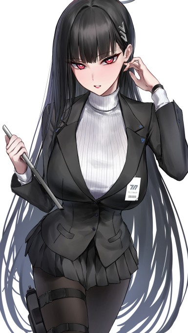 《碧蓝档案》调月里约4k手机壁纸(2261x3994)