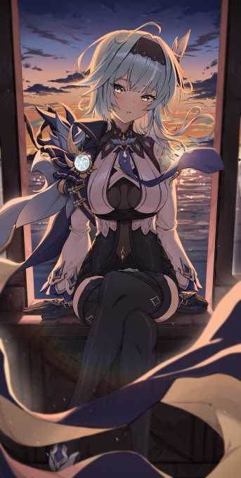 《原神》优菈5k手机壁纸(2867x5677)