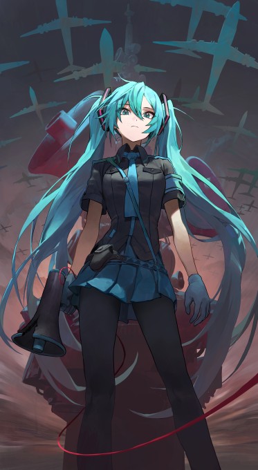 初音未来5k手机壁纸