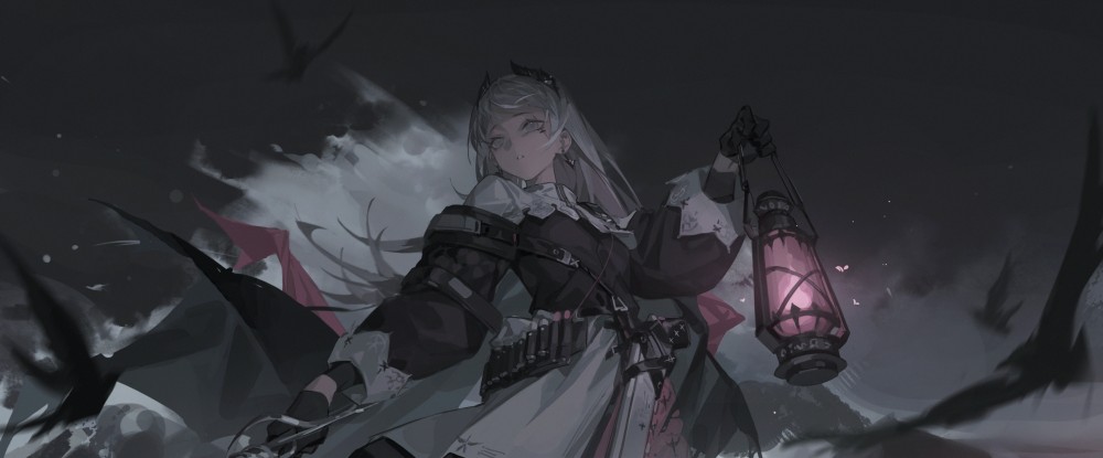 《明日方舟》艾丽妮2k电脑桌面壁纸